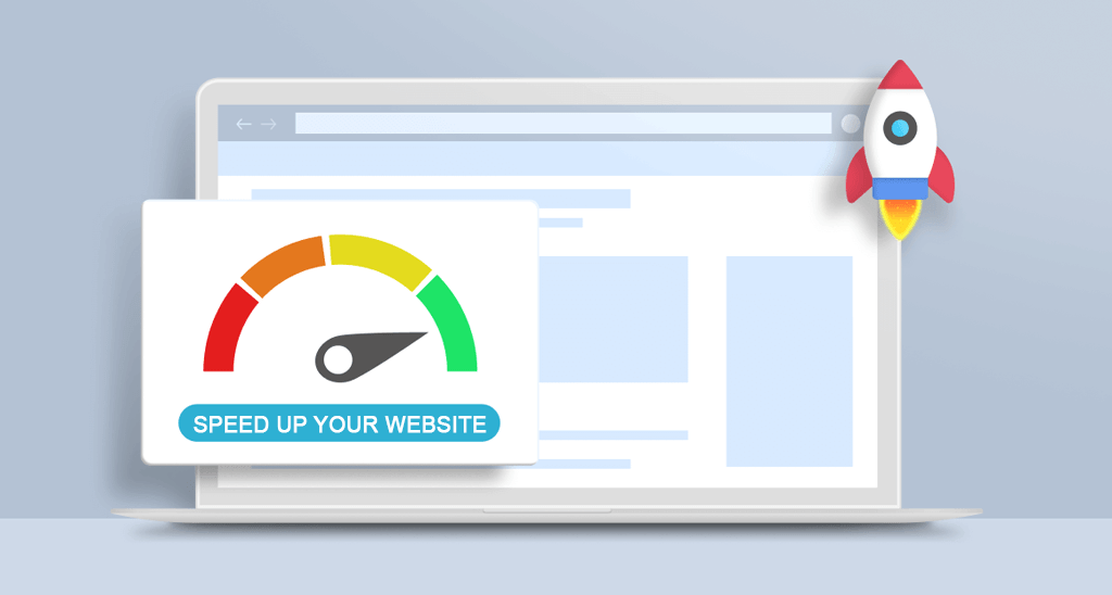 Wordpress site hızlandırma görseli